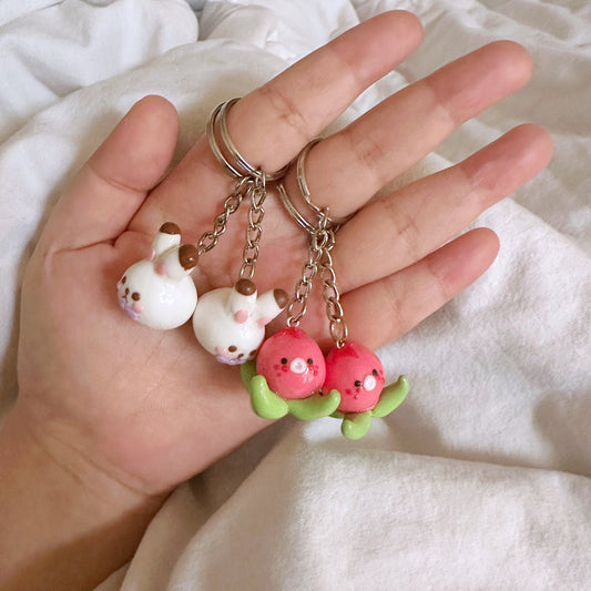 love & deepspace mascot keychain
