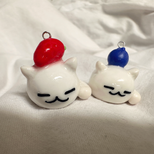 "fruity kitten" keychain