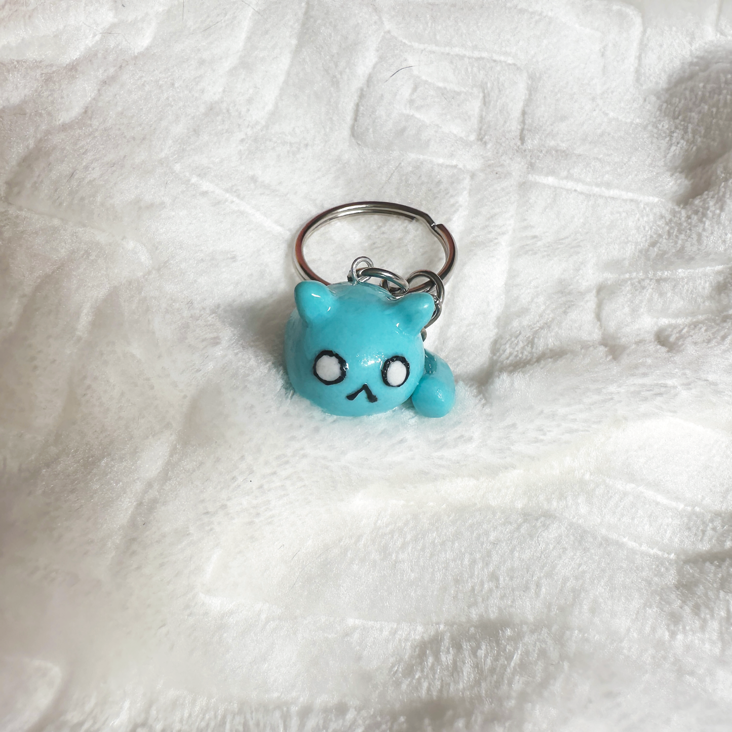 "moody kitten" keychain