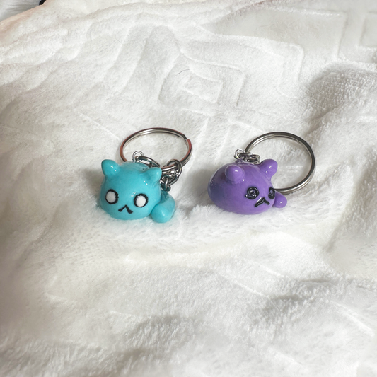 "moody kitten" keychain