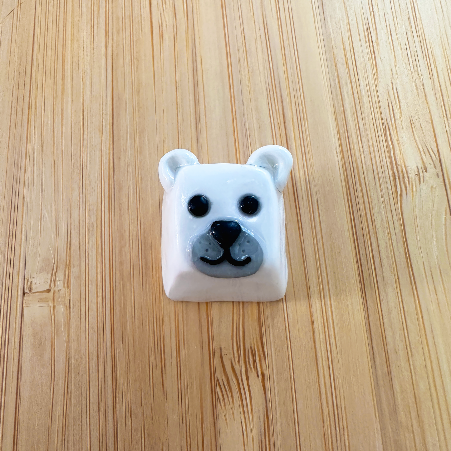 "hudson the polar bear" keycap