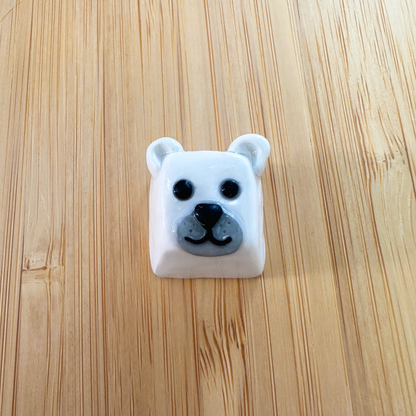 "hudson the polar bear" keycap