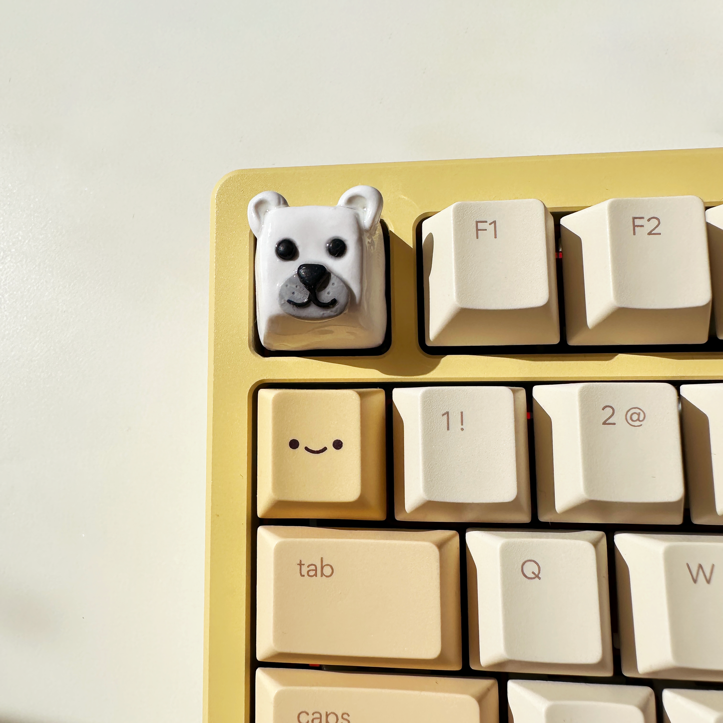 "hudson the polar bear" keycap