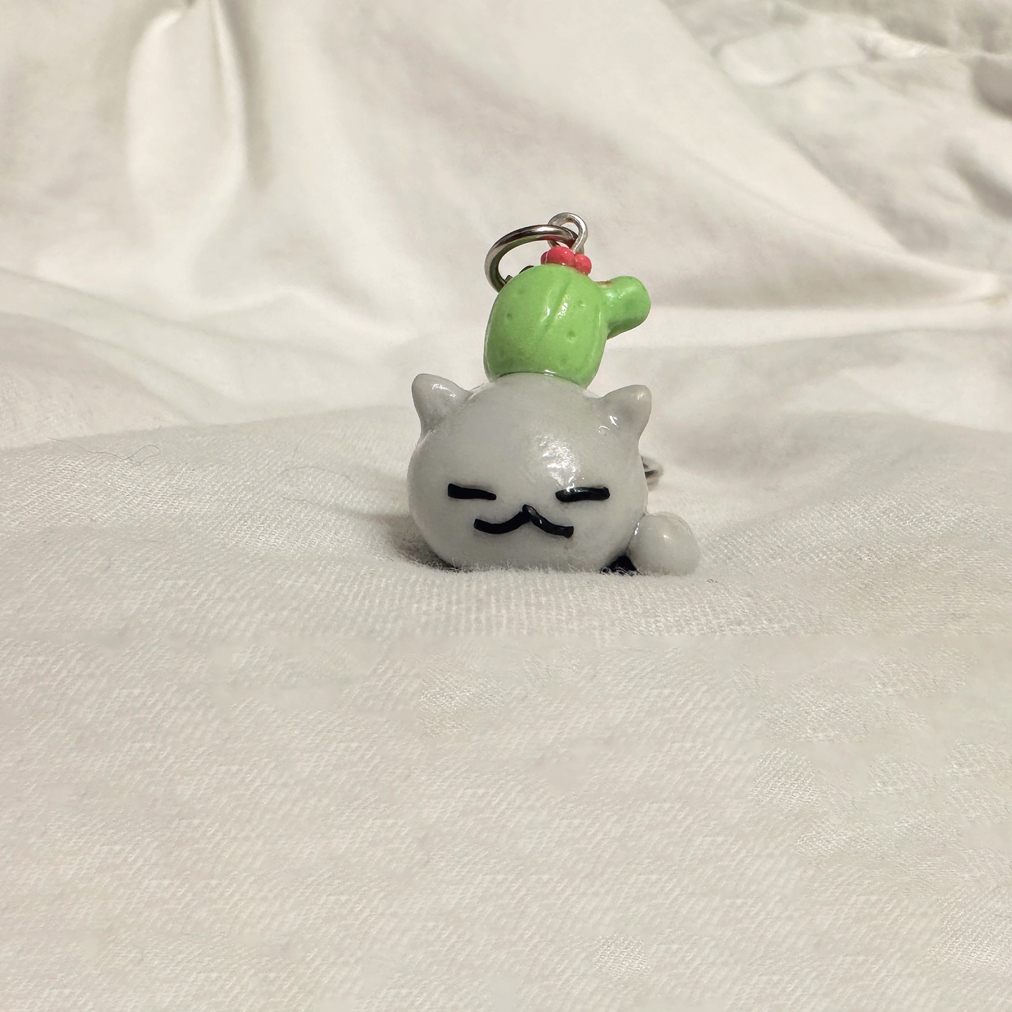 "succulent kitten" keychain