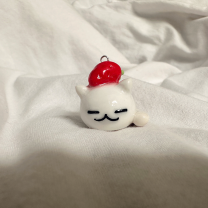 "fruity kitten" keychain