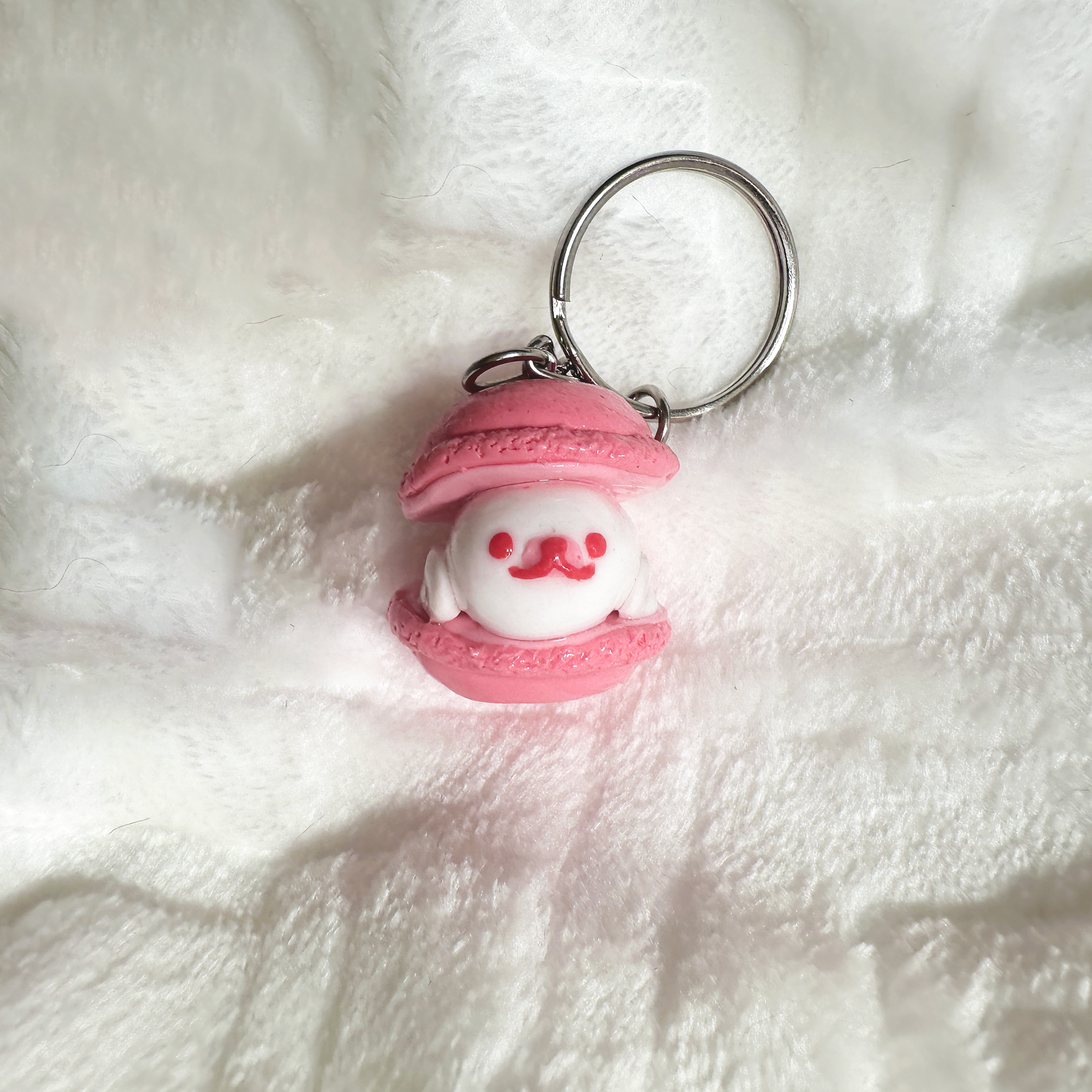 "macaron seal" keychain