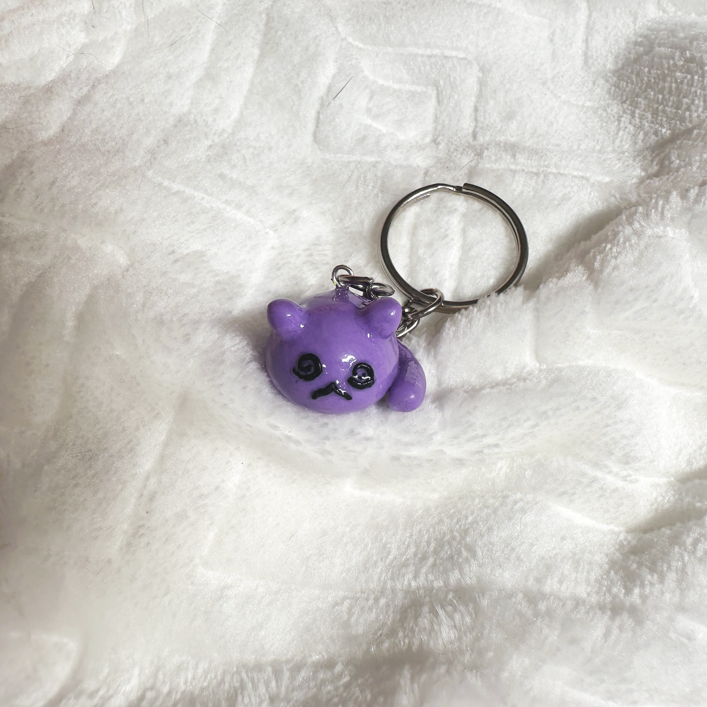 "moody kitten" keychain