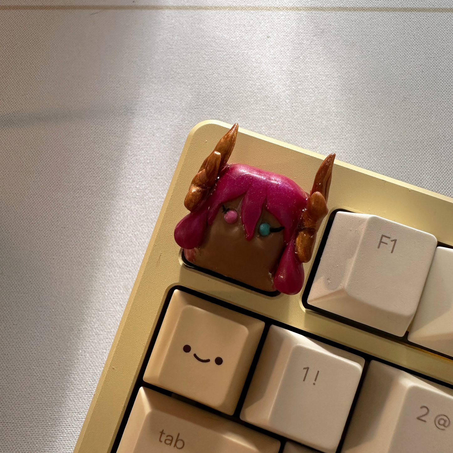 "0/15 karma" keycap